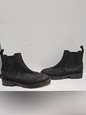 Thursday Boot Company Legend Chelsea Ankle Boots Matte Black Handmade Women's 6